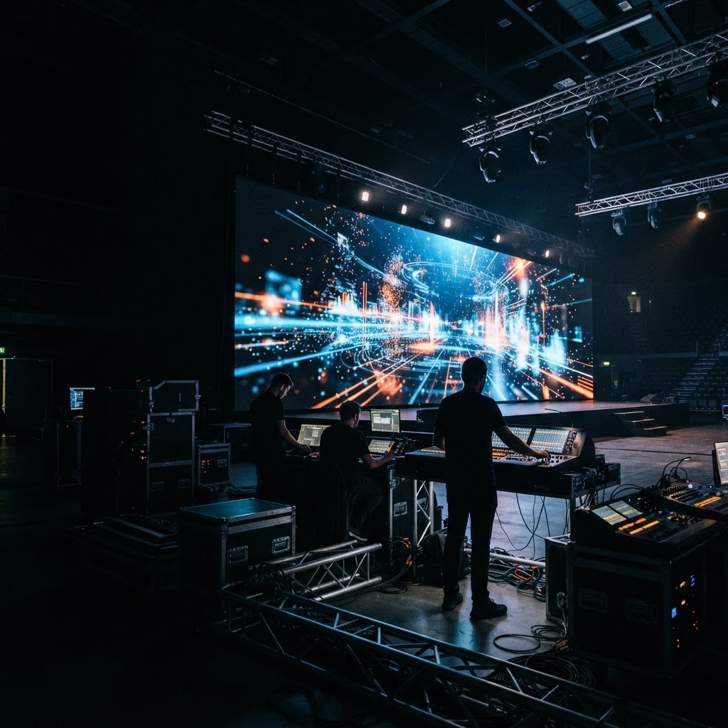 LED walls that command attention